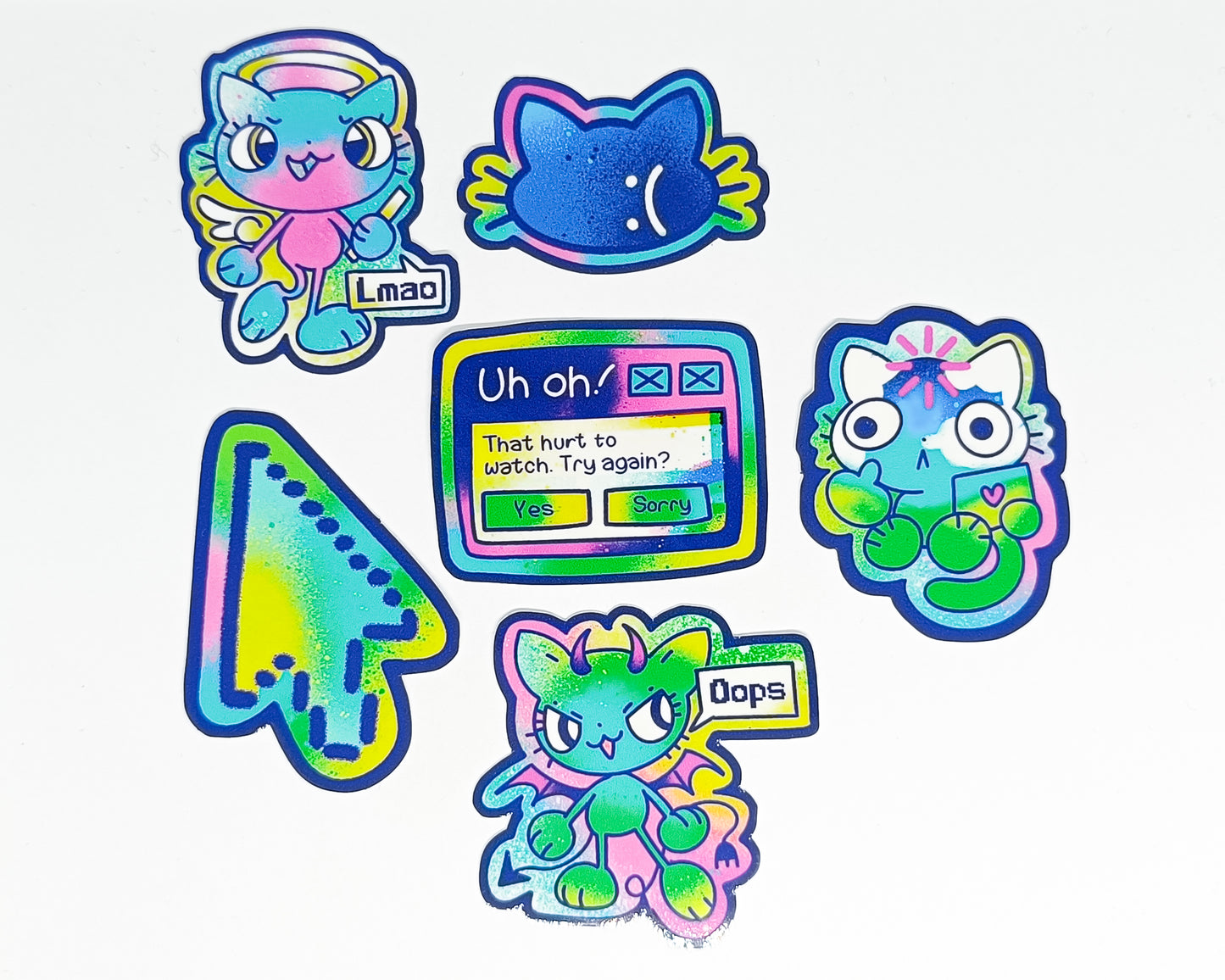 Hello World! Sticker Set